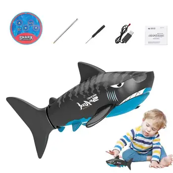 Controle Remoto Tubarão De Brinquedo Impermeável Tubarão Piscina Brinquedo Para O Jogo Longo Multi Cor De Mergulho Tubarão Banheira De Controle Remoto Brinquedos Para Adultos