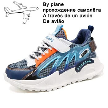 Sapatos de crianças Crianças de Tênis de ventilação do Calçado antiderrapante Desportivo Leve Calçado infantil de Qualidade Tênis para Meninos
