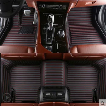Boa qualidade tapetes! Especiais personalizados carro tapetes para BMW X5 2018-2014 F15 à prova d'água durável tapetes para X5 2015,frete Grátis