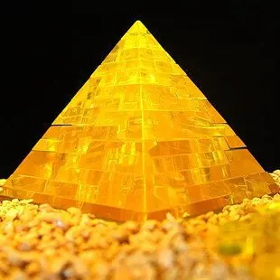 DIY BRINQUEDO para as crianças 3D Cristal Quebra-cabeça (pirâmide) brinquedo Educativo,Atacado e Varejo de brinquedos de construção