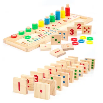 Madeira Inteligência Matemática De Brinquedos Educativos Dígitos Cognitivo De Crianças Casual Ensino De Quebra De Brinquedo De Presente De Aniversário