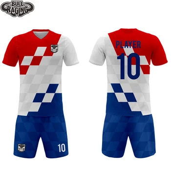 camiseta futbol e curto personalizada impressão por sublimação pessoais do projeto clube de futebol uniformes fazer