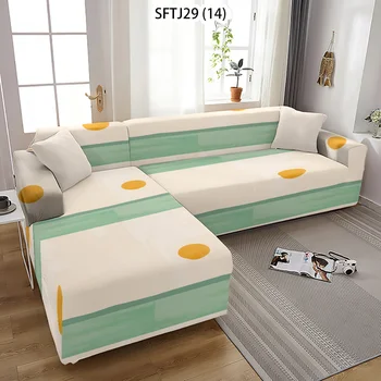 Tinta colorida estilo sofá capa 3D sofá colcha floral decoração móveis da sala tampa Montanha de estilo Japonês, preguiçoso sofá