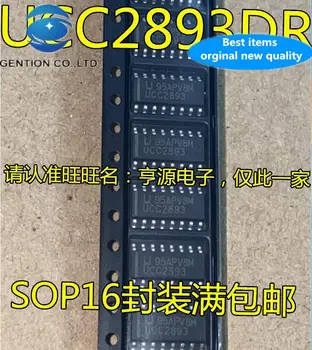 5pcs 100% original novo UCC2893DR UCC2893 SOP16 pé fora da linha, isolado controlador de cd/chip conversor
