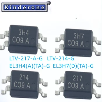 10PCS/lotes LTV-217-A-G LTV-214-G EL3H4(A)(TA)-G EL3H7(D)(TA)-G 100% Novo Eletrônica Oticalcoupler