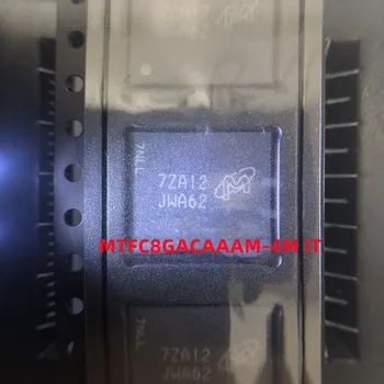 MTFC8GACAAAM-4M-LO de tela de seda JWA62 chip de memória FBGA-153 nova marca original