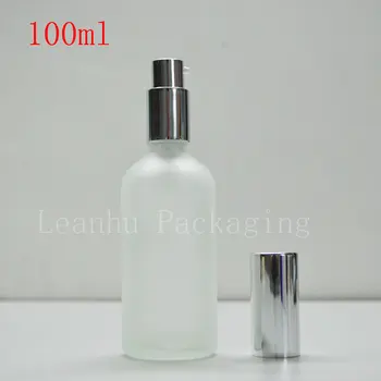Transparente fosco 100 ml frascos de óleos essenciais formulados frasco de loção pontos de engarrafamento por grosso frasco de loção