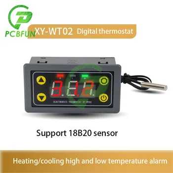WT02 Remoto wi-FI Termostato Digital Controlador de Temperatura de Aquecimento, de Arrefecimento Controlo Thermoregulator com Comunicação WiFi