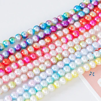 Acrílico luta misto de cor espalhados esferas de DIY feito a mão da jóia dos brincos acessórios bracelete frisado material colar