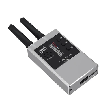 O Detector De Rf Wi-Fi Câmera Localizador Anti-Spy Ouvir Sweeper Telefone Celular Bugs Ouvir Música Sem Fios Do Dispositivo Gps Tracker