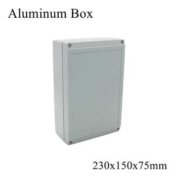 FA10 230x150x75m IP65 Impermeável, de Alumínio Caixa de Junção Terminal Electrónico Selado Diecast de Metal do Gabinete Caso Conector Exterior