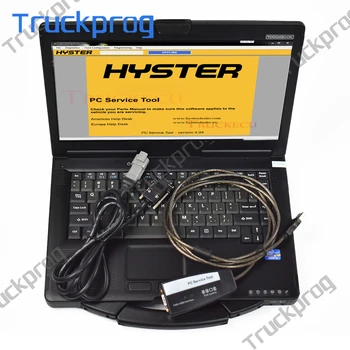 CF52 Laptop+V4.98 interface de diagnóstico cabo para Ifak Para Yale Hyster PC repair tool PODE USB empilhadeira automática de ferramenta de diagnóstico