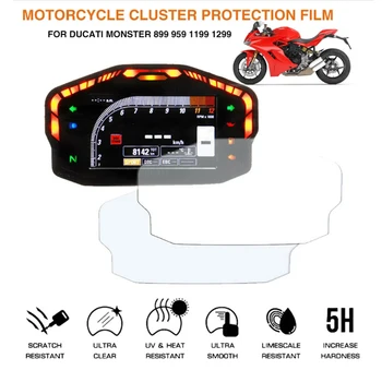 Para A Ducati Panigale 959 1299 1199 899 Motocicleta Cluster De Riscar A Película Da Proteção Do Protetor De Tela