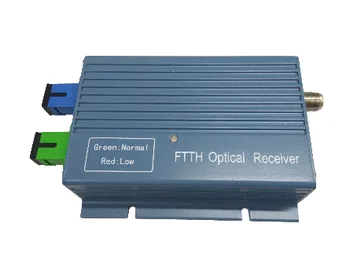1pcs/monte FTTH receptor óptico com wdm sem filtro 1 RF porta de saída, fiber-to-the-home, end-to-home