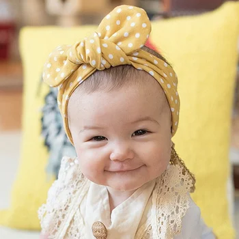 Crianças Sem Costura De Nylon Super Macio Chiffon Cabeça Princesa Bonito Acessórios De Cabelo Do Bebê Turband Arco Headwear Dom Crianças