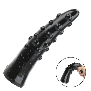 Plug anal de Partículas de estimulação do Ânus Dilatador Dildos Brinquedo do Sexo para Homens Mulheres Sexo de Produtos de Grande Plug Anal