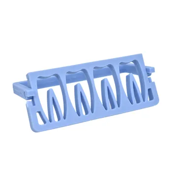8 Furos Carrinho Plástico Dental Titular Para O Canal De Raiz De Arquivo Titular Desinfecção Rack Dentista Ferramentas De Suporte De Aparelho De Medição
