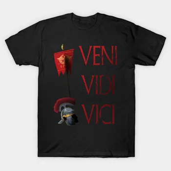 Moda Novidade Roma Império SPQR Legião Romana T-Shirt Nova 100% Algodão Manga Curta-O-T-shirt com Decote Ocasionais de Mens Top