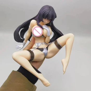 Anime Nativo Biblioteca Menina Segunda Temporada Yuzuka Takayashiro PVC Ação Menina Modelo Figura Brinquedos 17cm
