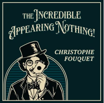 O Incrível Aparecendo Nada Por Christophe Fouquet (Cartas Incluídos) Visual Truque Truque de Close-up Magic Adereços Ilusões Divertido
