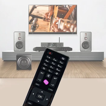 Substituição do controle Remoto da TV RC4875 para Finlux Shar TV LED/TECHWOOD Controle Remoto de Tv, Peça de Reposição, Acessórios Dropship