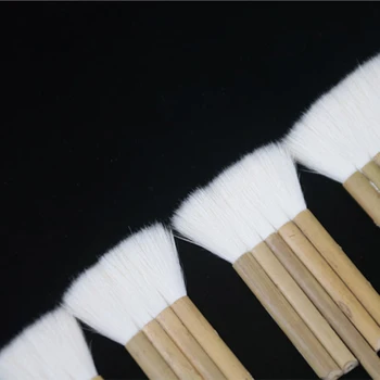 Sombreamento de Pincéis de Pintura de Lã de Placa de Pincéis Claborate-estilo de Pintura Pintura Pintura Tradicional Chinesa Comum de Escovas