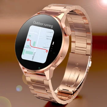 2022 NFC Smart Assistir a Mulher de Chamada Bluetooth Sport Track GPS, Relógios de Homens de Marcação Personalizado frequência Cardíaca ECG PPG Smartwatch Para Android IOS