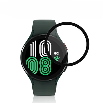 3D Curvas Borda Suave Película Protetora Capa Para Samsung Galaxy Watch 4 40mm 44mm Watch4 SM-R860/R870 Protetor de Tela Acessórios