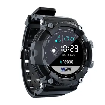 Smart Relógio de Fitness Tracker Touch Screen Monitor de frequência Cardíaca compatível com Bluetooth Esporte Smartwatch Homens Para Android Ios