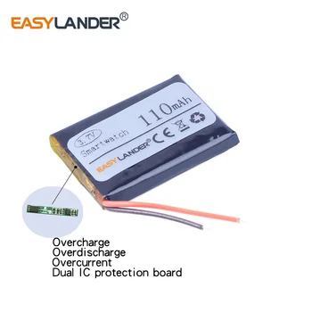Easylander 3,7 V 110mAh Substituição do li-Polímero da Bateria do Li-íon Para a Sony Smartwatch inteligente de bateria de relógio SW bateria