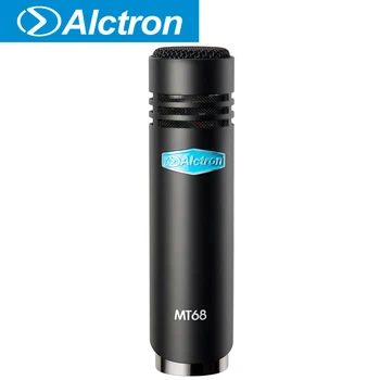 Alctron MT68 instrumento profissional de diafragma pequeno microfone de condensador, leve e portátil, o cristal, o claro, o som natural