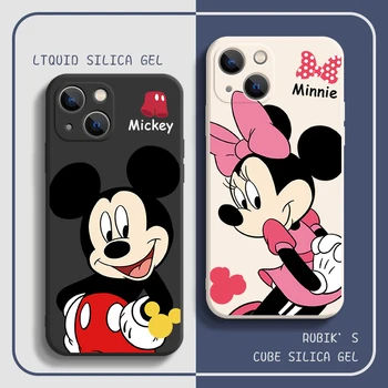 2022 dos desenhos animados de Disney Casos de Telefone Para o iPhone 11 12 13 Pro 6S 6 7 8 Plus X XR XS MAX 12 13 Mini SE DE 2020 2022 MIQI Carcasa TPU Macio
