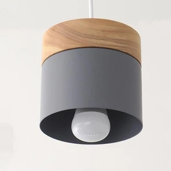 Macaron Hanging Lamp LED Luzes Pingente de equipamentos de Iluminação Interior Nórdicos Criativo Lâmpada Pequeno Lustre Para Quarto Sala de estar