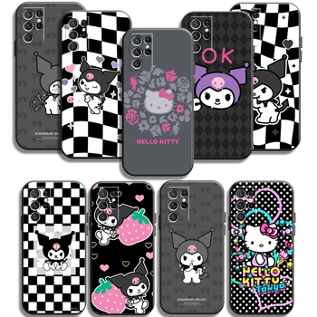 Hello Kitty Kuromi Casos de Telefone Para Samsung Galaxy A21S A31 A72 A52 A71 A51 5G A42 5G A20 A21 A22 4G A22 5G A20 A32 A11 5G