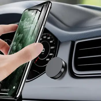 Universal Magnético Carro Titular do Telefone para o iPhone 7 6s 5s 8 Xiaomi Huawei de Telefone do Suporte de Painel de Parede de Suporte do Ímã Adesivo no Carro