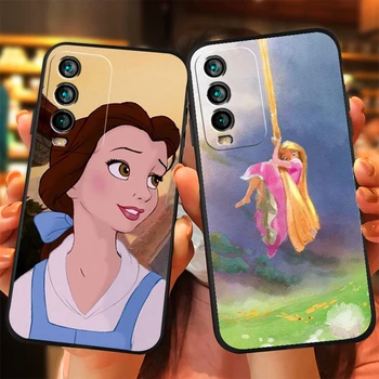 Disney Princess Casos de Telefone Para Xiaomi Redmi Nota 9 Pro 9A 9T 8A 8 2021 7 8 Pro Nota 8 9 9T TPU Macio Carcasa Coque