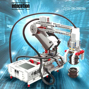 Programação da Série a EV3 Robôs Modelo de Blocos de Construção da Educação definir a VAPOR Compatível com EV6 45544 Clássico do Núcleo de robótica Brinquedos