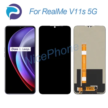 RealMe V11s 5G Tela LCD Touch screen Digitalizador Substituição do conjunto de 6.5