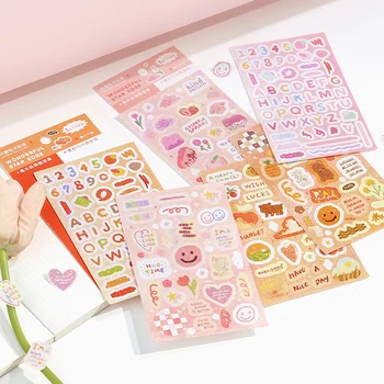 12packs/MONTE a maravilha do amor de série bonito linda decoração criativa DIY arte etiquetas de papel