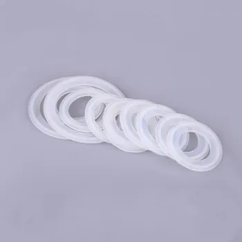 5pcs Branca comestível de Silicone de Borracha O-Ring máquina de lavar Seção Transversal de 4 mm de diâmetro externo de 15 155mm
